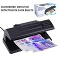 Uv light practical counterfeit bill currency fake paper money detector checker, Model: 318 Computer Accessories