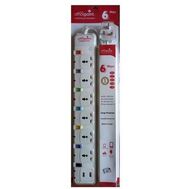 Office point 6 ways power extension with usb Computer Peripherals