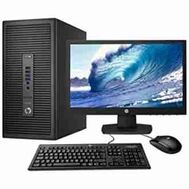 HP 406 g2 (6th Gen) core i7 3.4ghz – 8gb ram – 1tb hdd -18.5 inch monitor microtower Complete Desktop CPU