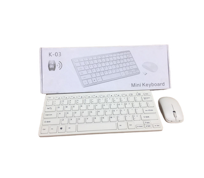 Mini Keyboard & Mouse Wireless Combo Keyboards